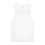 White sleeveless shirt.