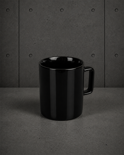 Coffee Cup 1500 blank product on dark industrial concrete background