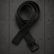 Cotton Webbing Belt 1406 blank product on dark industrial concrete background