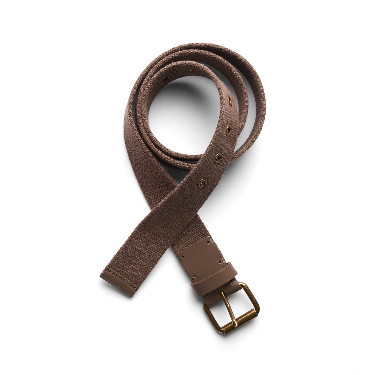 Cotton Webbing Belt 1406 - Walnut
