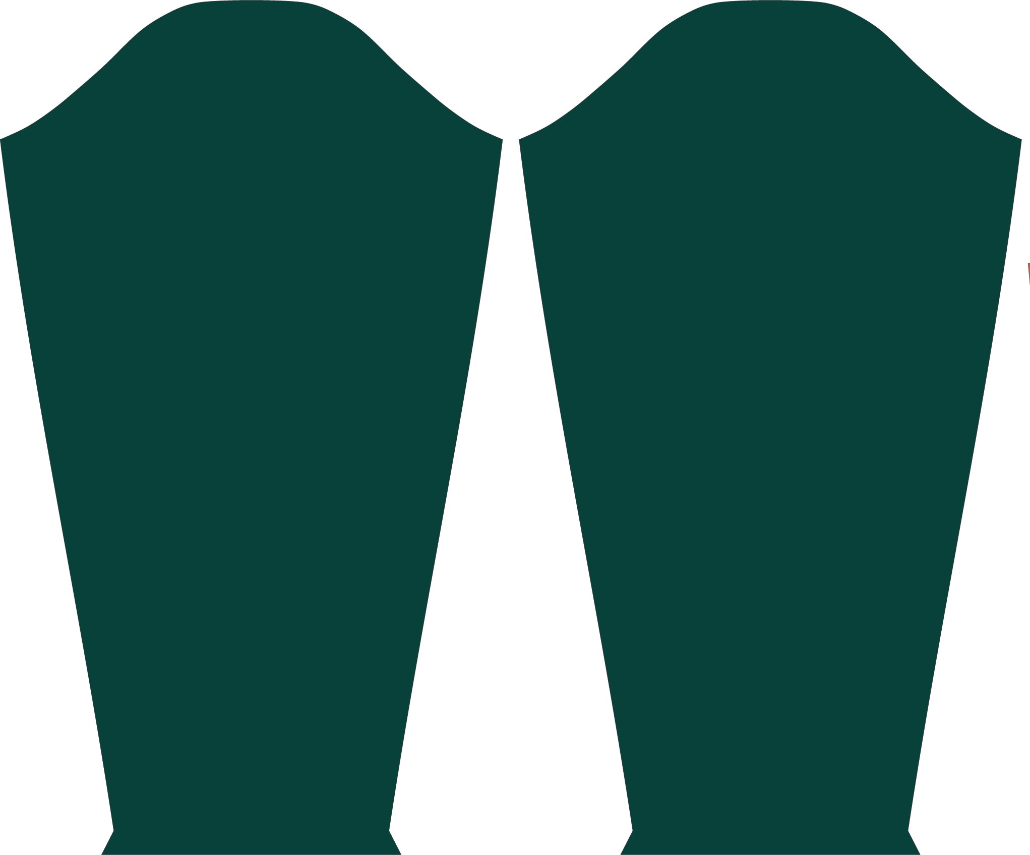 Two green sleeve patterns.