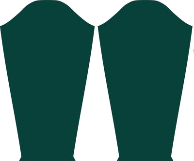 Two green sleeve patterns.