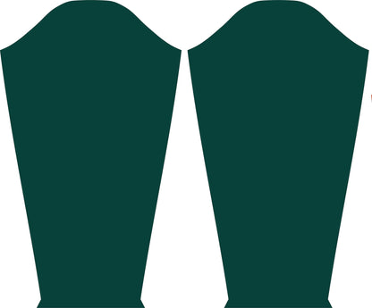 Two green sleeve patterns.