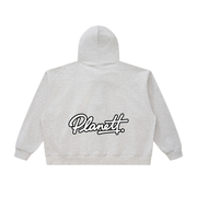Chunky Zip Oversized Hoodie | Boxy