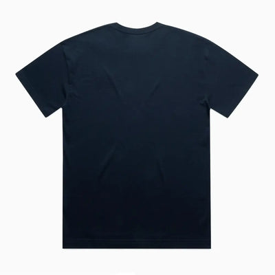 Navy blue t-shirt.