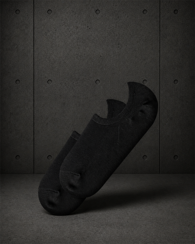 Invisible Socks (2 Pairs) 1206 blank product on dark industrial concrete background