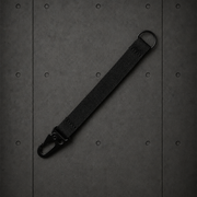 Keychain 1504 blank product on dark industrial concrete background