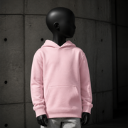 Kids Supply Hood 3032 blank product on dark industrial concrete background