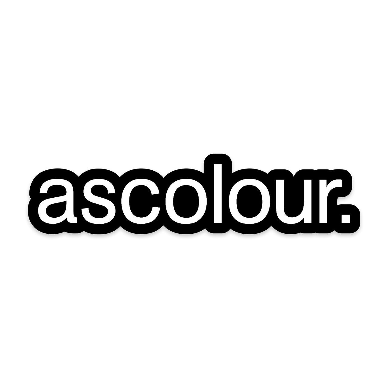 Logo Sticker 1516 - Black