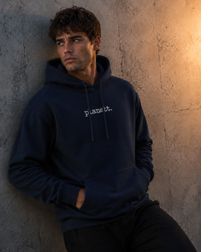 Midnight Oversized Heavy Hoodie