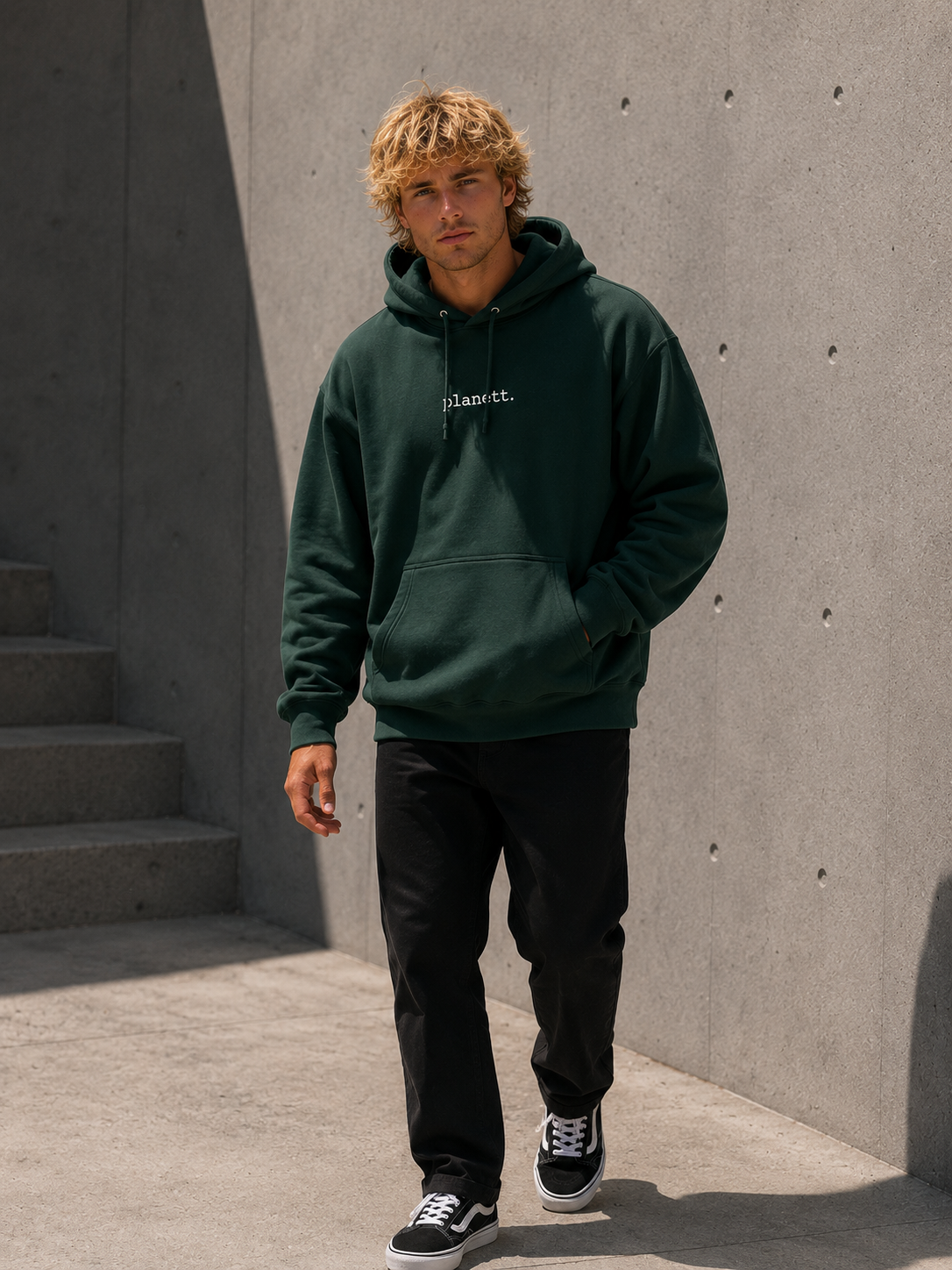 Pine Oversized Heavy Hoodie