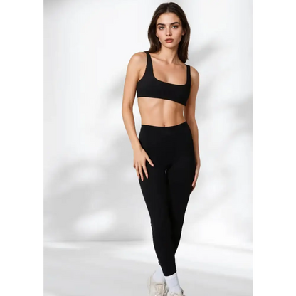 Black athletic set.