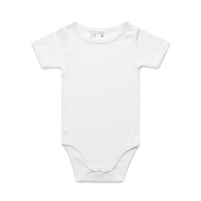 Organic Infant Mini-Me One-Piece 3003 - White