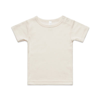 Organic Infant Wee Tee 3001 - Natural