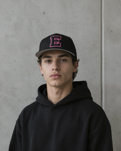 3D Embroidered "E" Sports Caps
