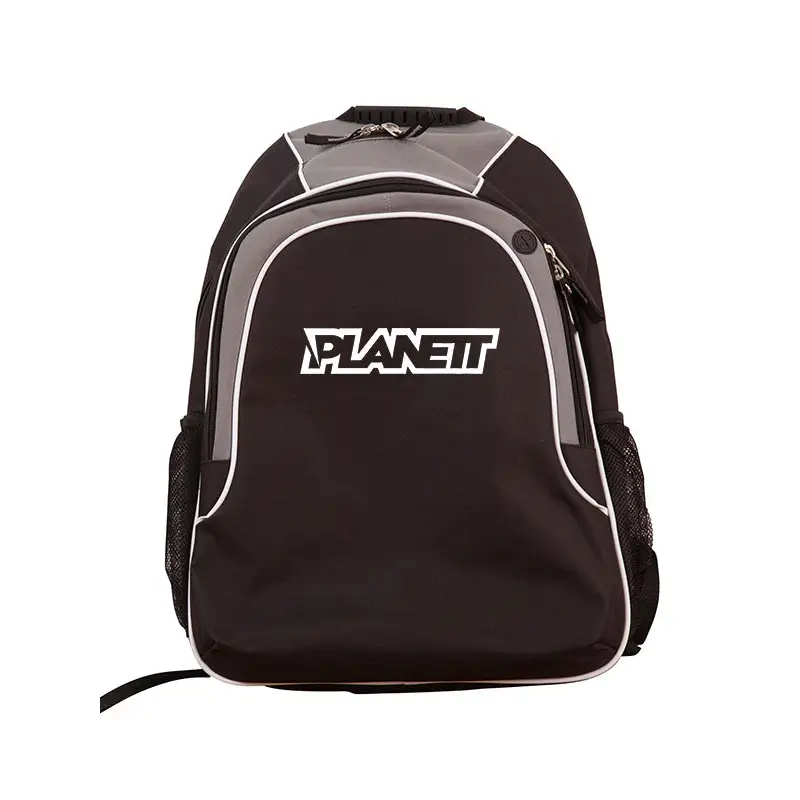 Black and gray backpack.