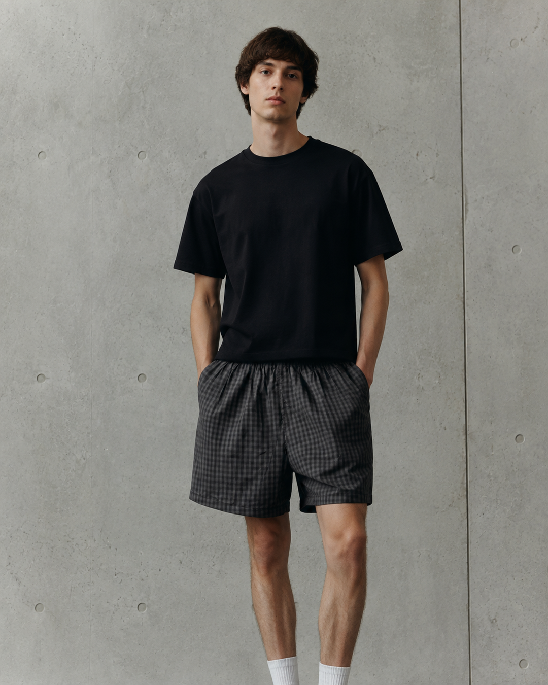 Boxer Check Shorts | 1215