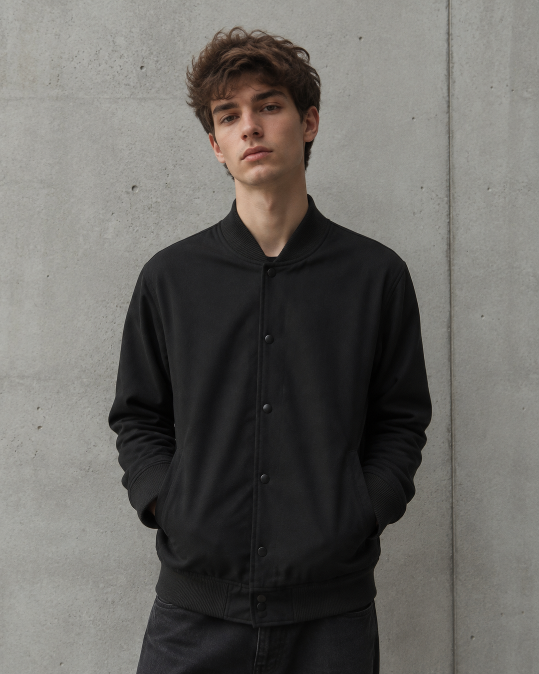 Felt Bomber Jacket | 5512