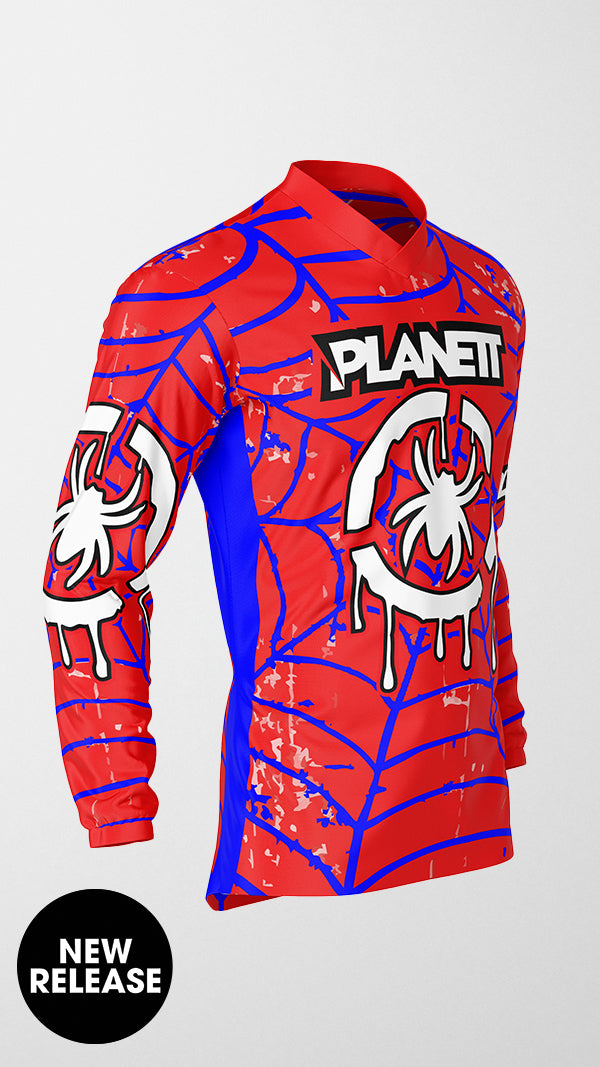 Spider Ride Jersey BMX Motocross MX MTB motocross