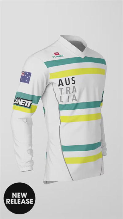 [CUSTOM] Aust White BMX Jersey