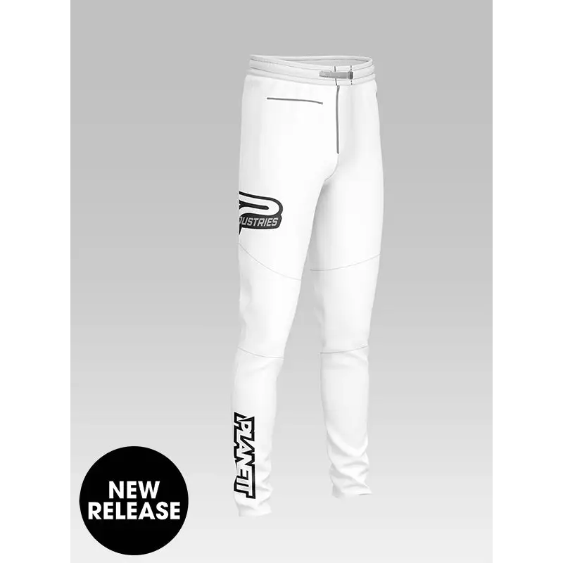 White athletic pants.