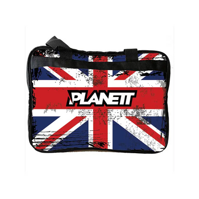 Union Jack patterned bag.
