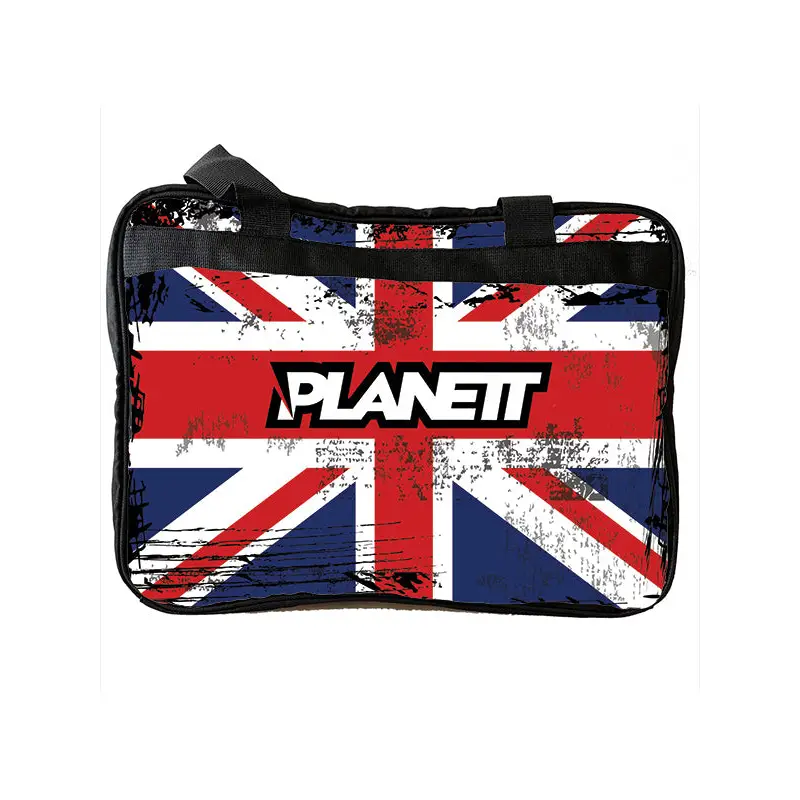 Union Jack patterned bag.