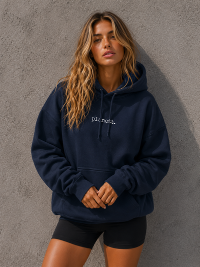 Midnight Oversized Heavy Hoodie