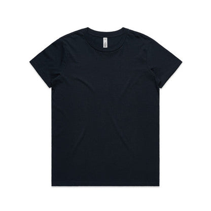 Black t-shirt with short sleeves and crew neck, made of cotton.