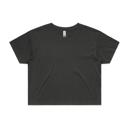 Charcoal gray oversized t-shirt with a relaxed fit and crew neck.