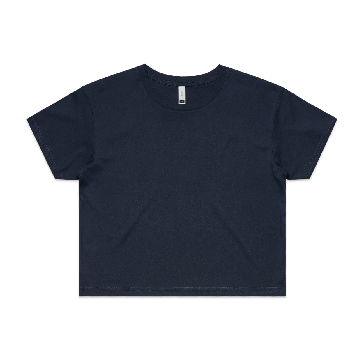 Navy blue oversized t-shirt with a relaxed fit and crew neck.