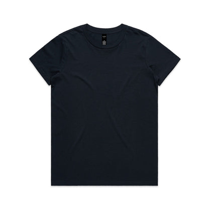 Black t-shirt with short sleeves and crew neck design.