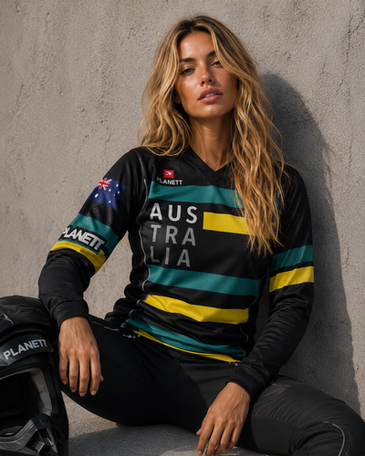 [CUSTOM] Aust Black Jersey