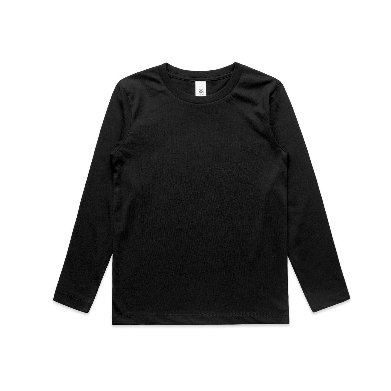 Youth Staple L/S Tee 3008 - Black