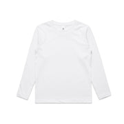 Youth Staple L/S Tee 3008 - White