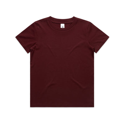 Youth Staple Tee 3006 - Burgundy