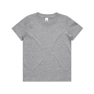 Youth Staple Tee 3006 - Grey Marle