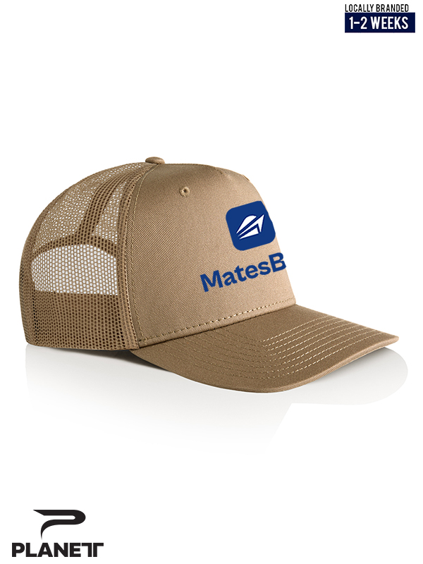 Mates Boat Khaki Trucker Cap