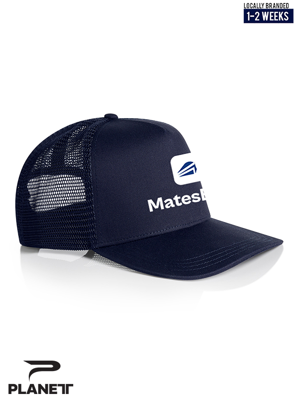 Mates Boat Navy Trucker Cap