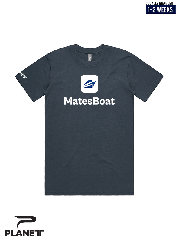 Mates Boat Adult Petrol Tee