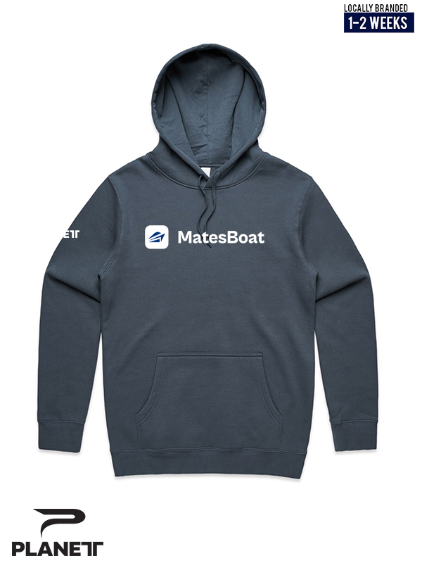 Mates Boat Adult Petrol Hoodie