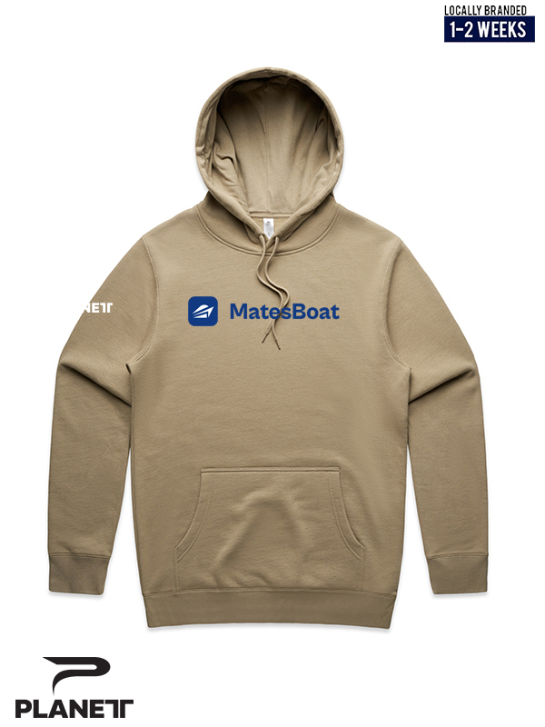 Mates Boat Adult Sand Hoodie