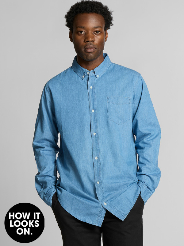 Blue Denim Shirt