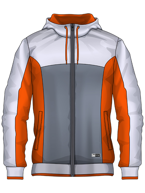 JK115 Custom DyeSub Hooded Jacket