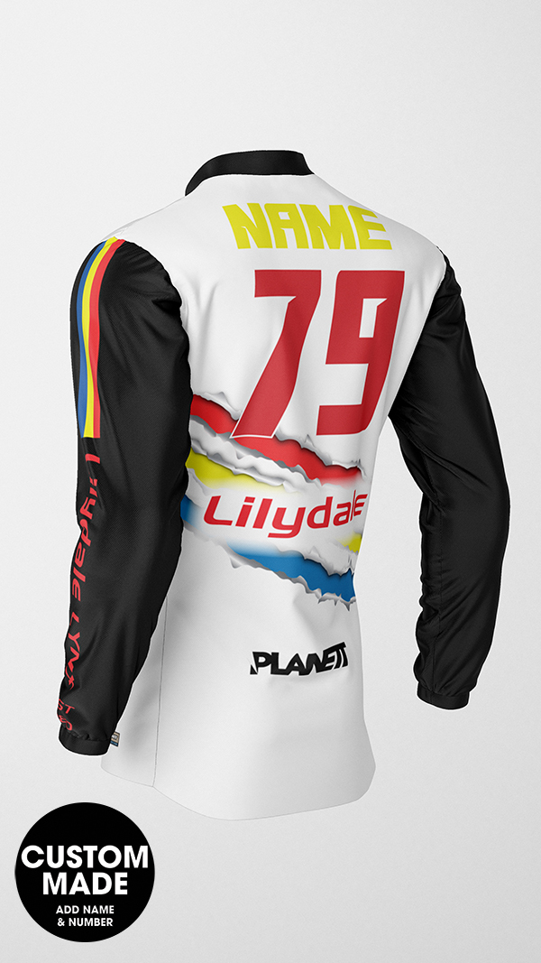 LBMX White Jersey